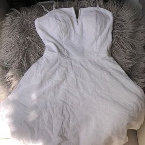 A white dress
